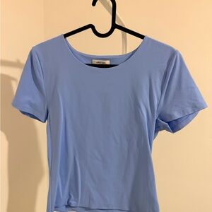 Aritzia Light Blue Short Sleeve Tee